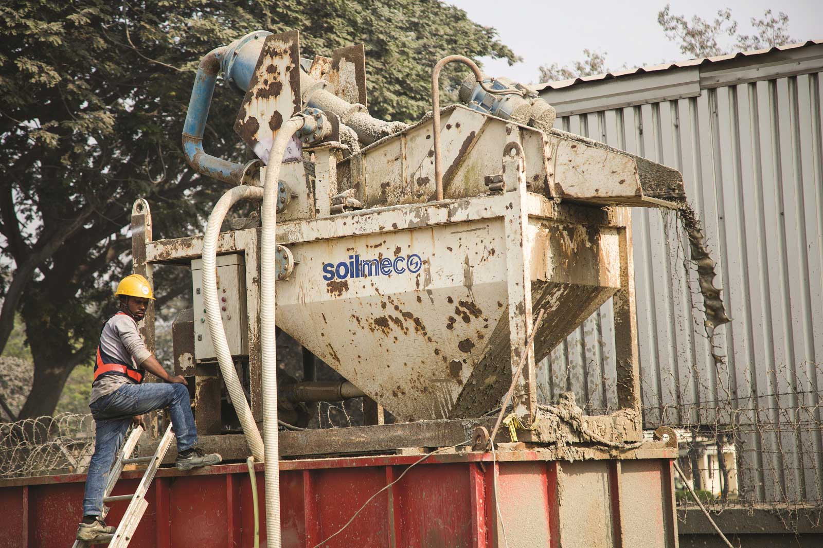 Desanding Unit at BAT, Kushtia.